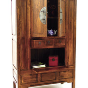 Bar cabinet made in a Chinese style cabinet