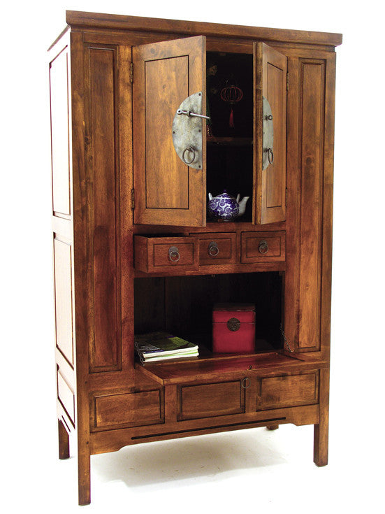 Bar cabinet made in a Chinese style cabinet