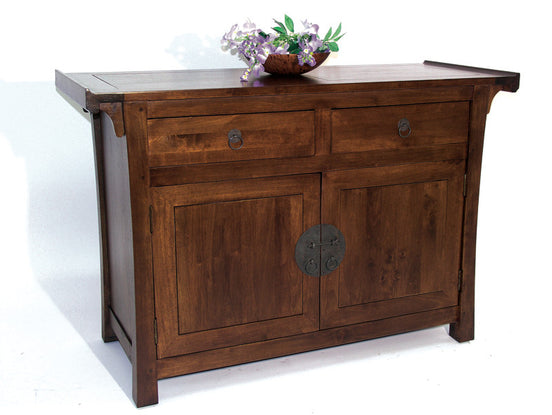 Pagodas cabinet with 2 doors and 2 drawers