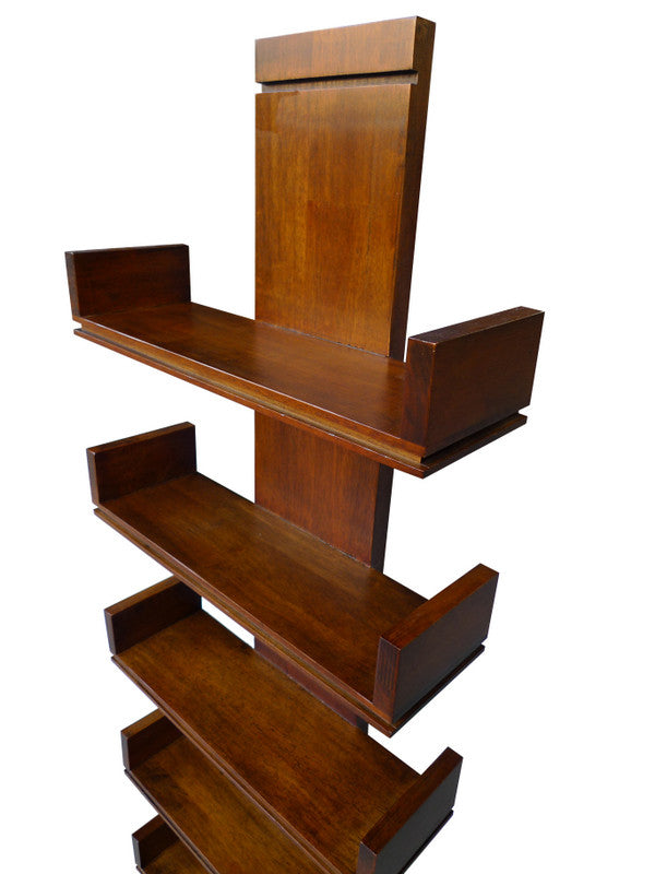 Wall rack, cubic design