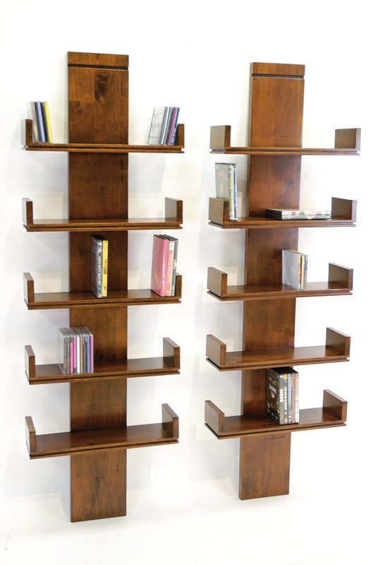 Wall rack, cubic design