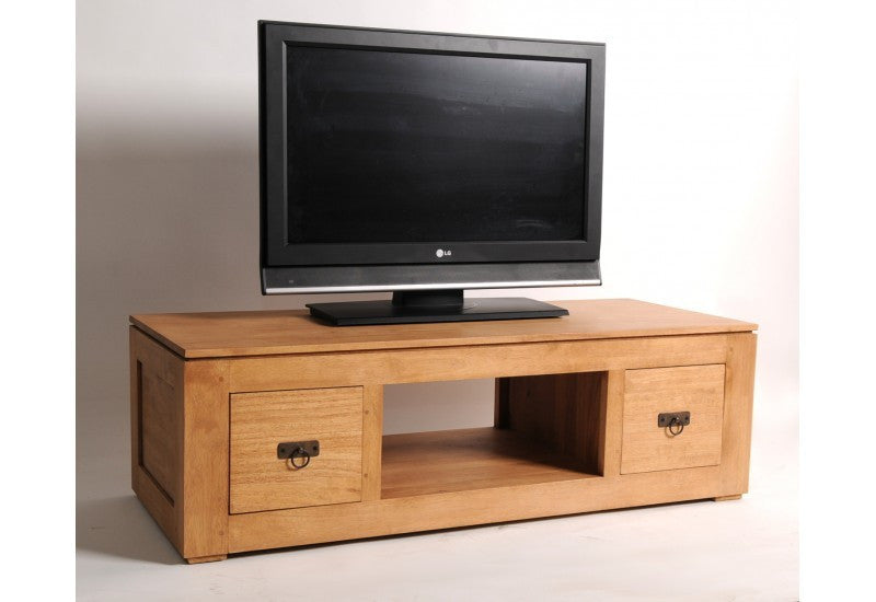 Low TV cabinet 2 drawers