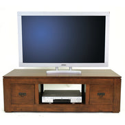 Low TV cabinet 2 drawers