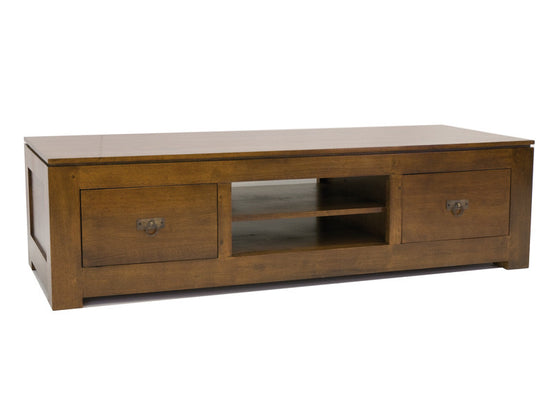 Low TV furniture 2 drawers