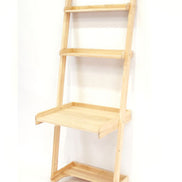 Writing desk on a bookshelf