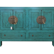 Chinese cabinet 4 doors, 2 drawers