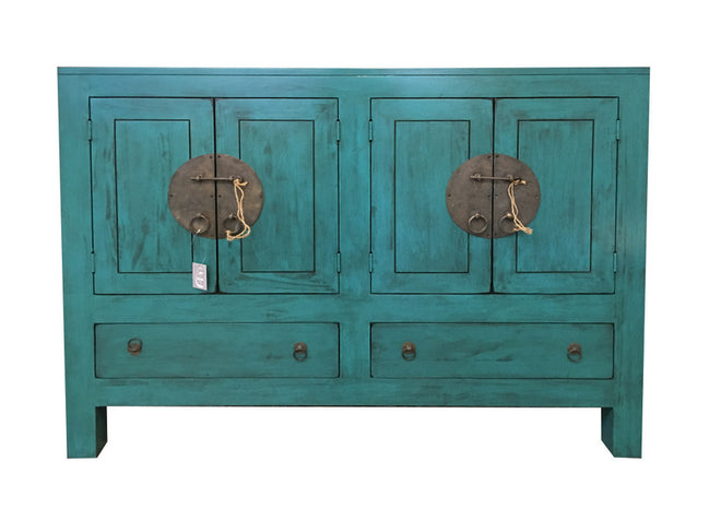 Chinese cabinet 4 doors, 2 drawers