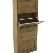 Shoe cupboard with 4 doors