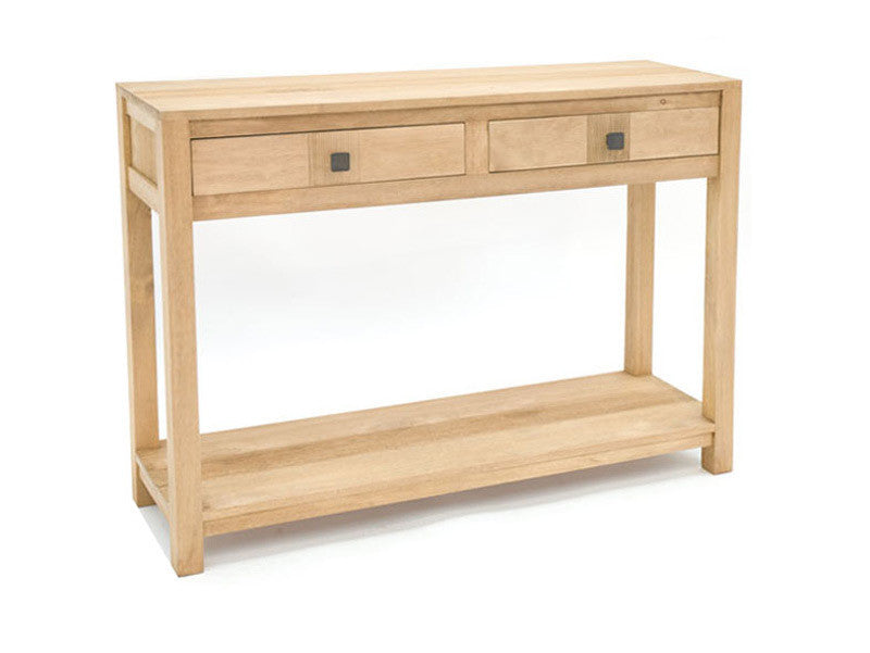 Console met 2 lades, strepen motief