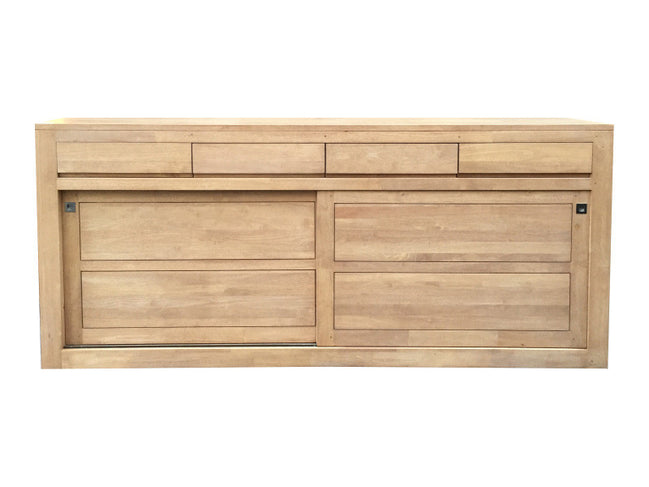 Sideboard with 2 sliding doors and 4 drawers