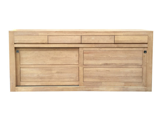 Sideboard with 2 sliding doors and 4 drawers