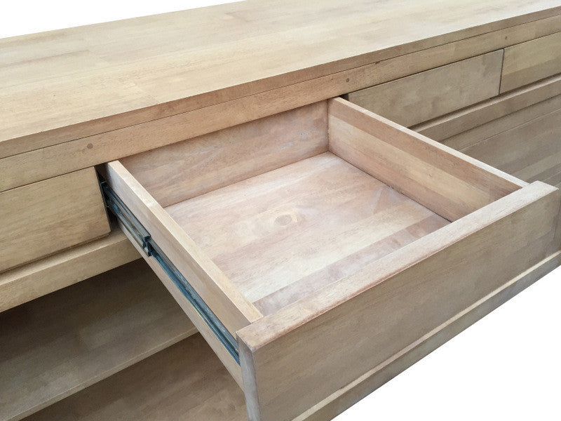 Sideboard with 2 sliding doors and 4 drawers