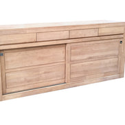 Sideboard with 2 sliding doors and 4 drawers
