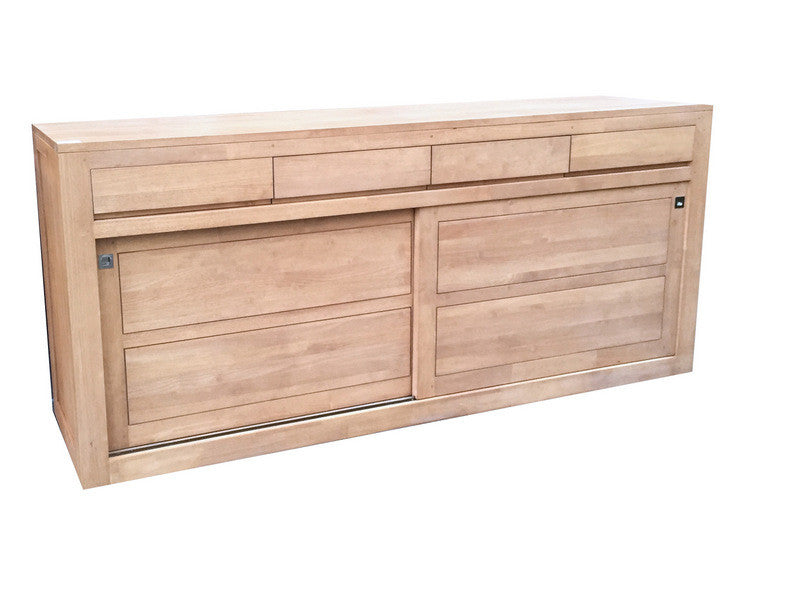 Sideboard with 2 sliding doors and 4 drawers