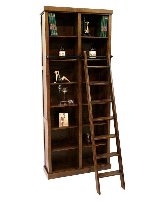 Bookshelf with ladder