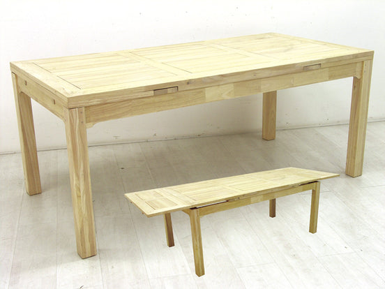 Extendable dining table
