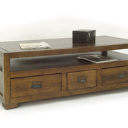 Low table 3 drawers, open from both sides