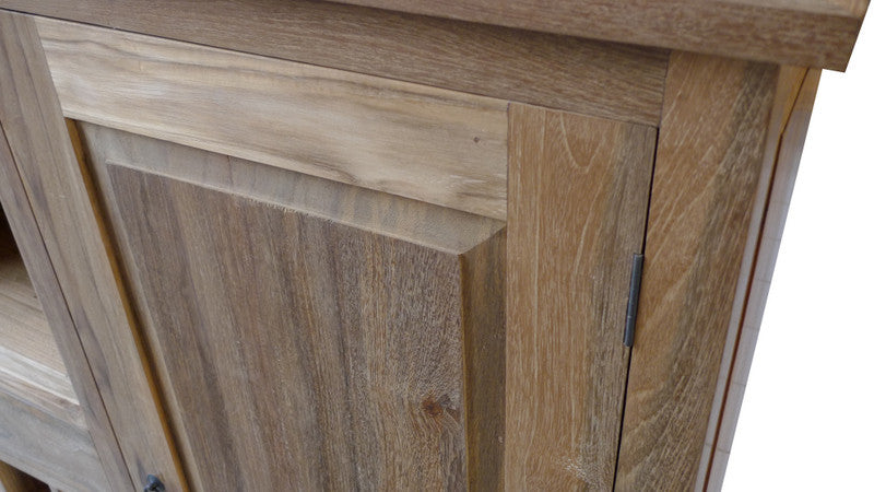 BARRUA | Bar counter cabinet, with marble inlay on top