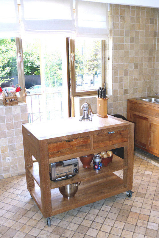 COOKIE | Kitchen table 2 drawers