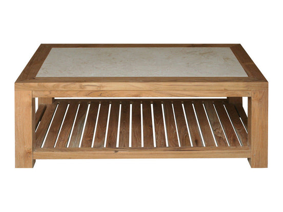 MARLON | Coffee table with marble top