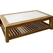 MARLON | Coffee table with marble top