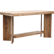 MOZZU | High / bar dining table with asymmetric legs