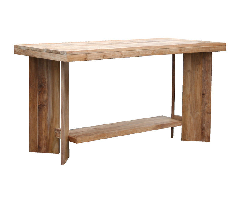 MOZZU | High / bar dining table with asymmetric legs