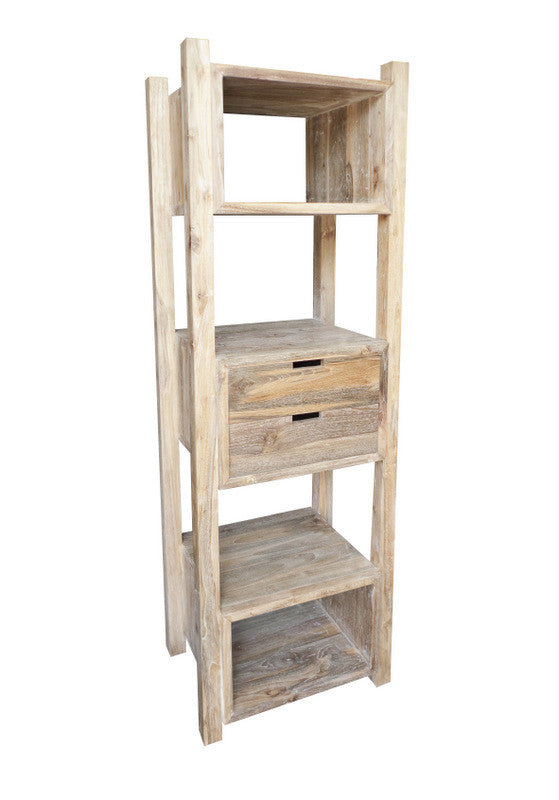 03156 | Rack with wooden cubes & 2 drawers