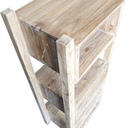 03156 | Rack with wooden cubes & 2 drawers