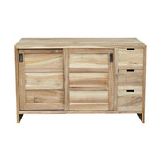 RIVERSIDE | Bathroom cabinet 2 sliding doors 3 drawers