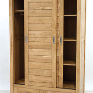 Wardrobe with 2 sliding doors
