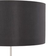 Table lamp in stainless steel
