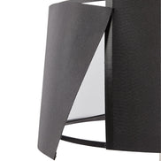 Table lamp in stainless steel