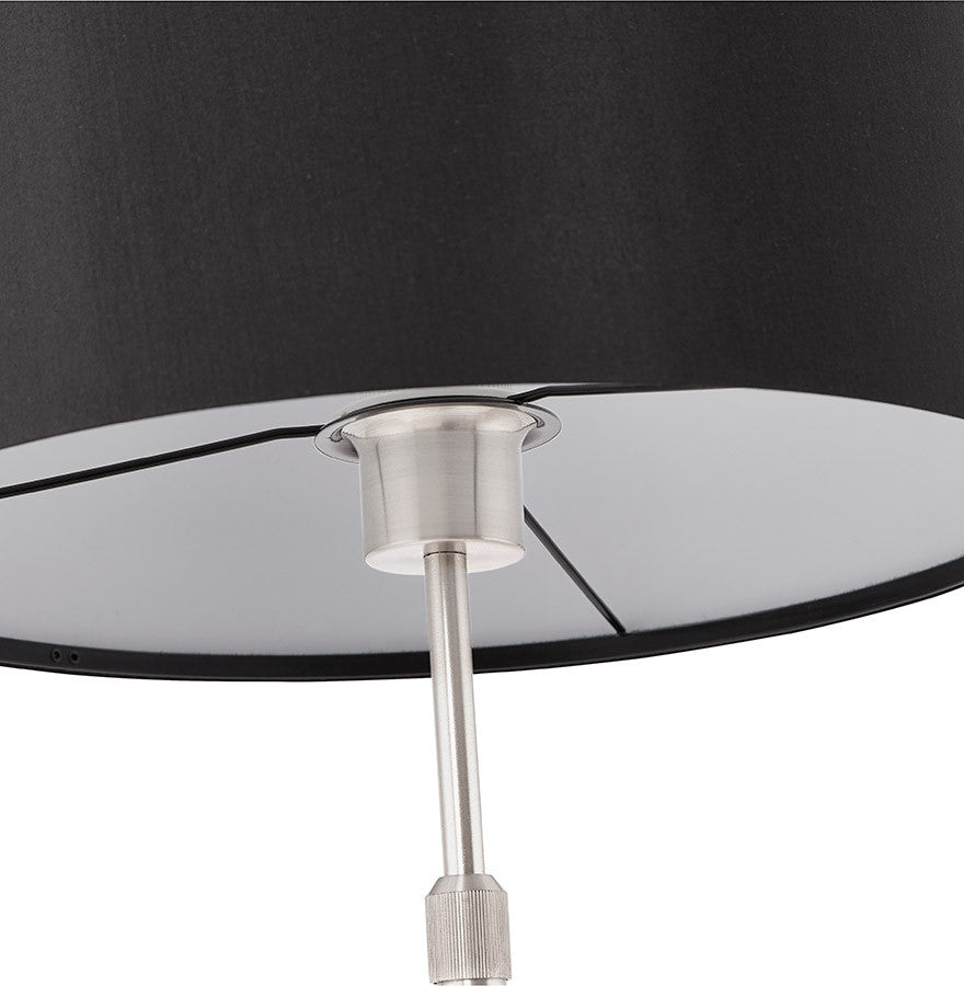 Table lamp in stainless steel