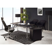 Table lamp in stainless steel