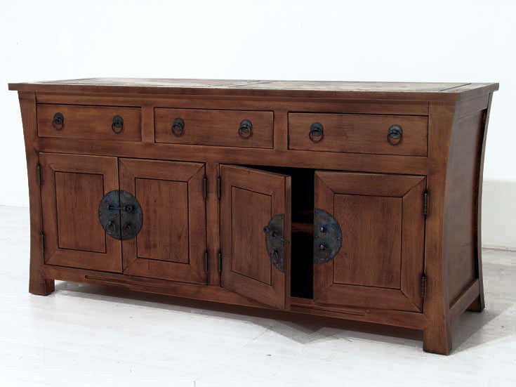 China TV cabinet 4 doors, 3 drawers