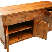 China TV cabinet 4 doors, 3 drawers