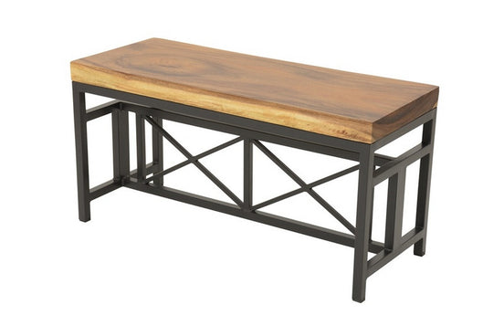 Bench acacia slab l90