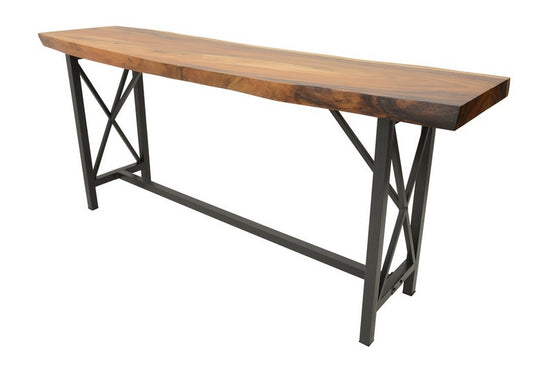 Bar table acacia slab