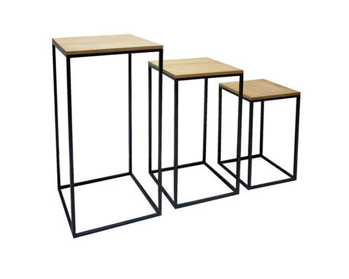 Set of 3 consoles, sold separately