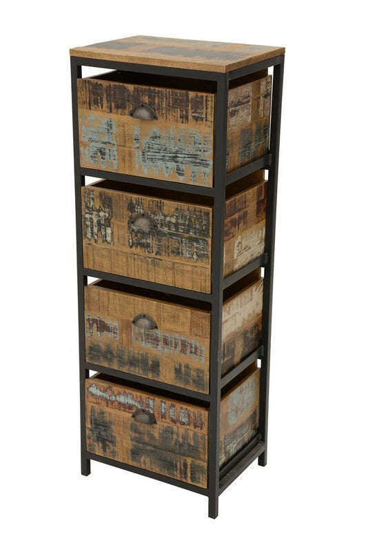 Cabinet with 4 drawers