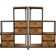 Stairs rack 4 drawers