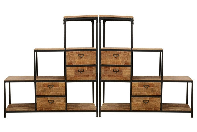 Stairs rack 4 drawers