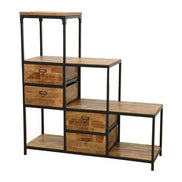 Stairs rack 4 drawers