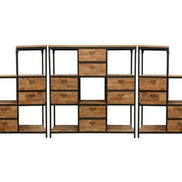 Step bookshelf, factory