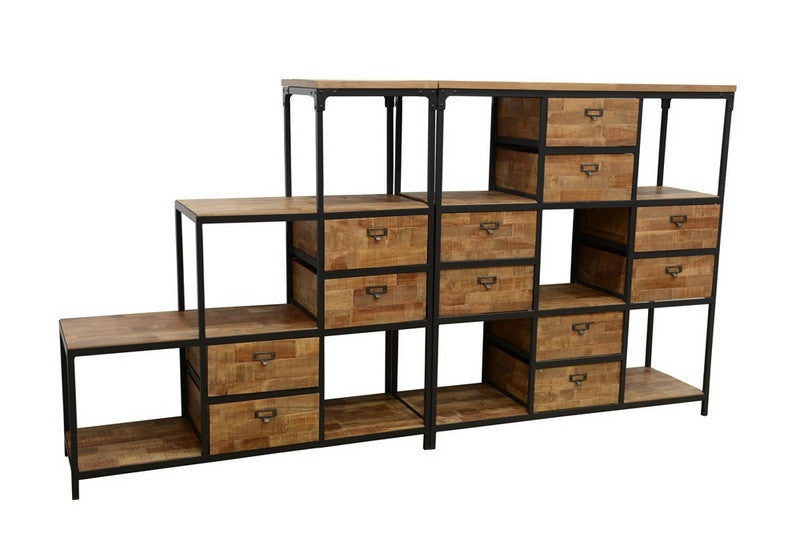 Step bookshelf, factory