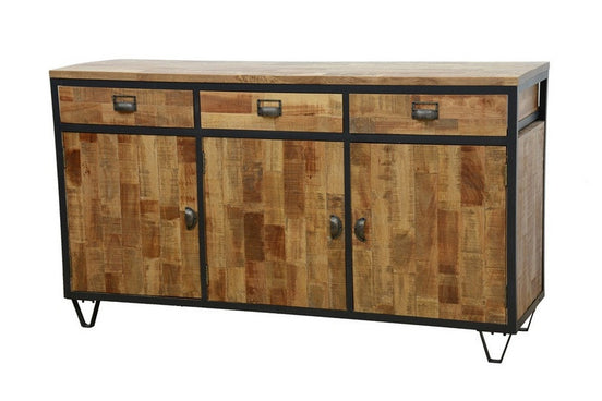 Sideboard 3 drawers, industrial