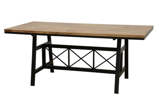 Dining table, industrial