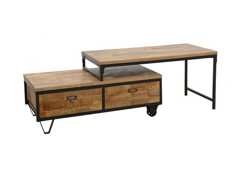 TV cabinet, 2 drawers, industry