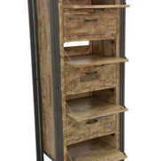 Shoe cabinet, industrial collection